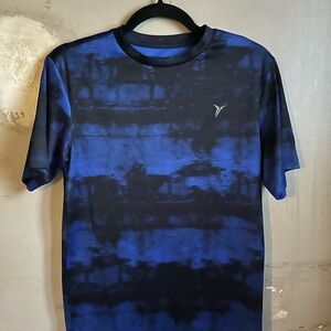 Men's Blue Tie-Dye T-Shirt